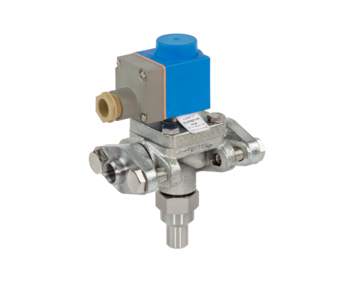 Ридан 032F6216R — Электромагнитный клапан EVRAT 15 с ответными фланцами в комплекте, без катушки