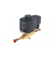 Ридан EVR 6 032L1209R — Клапан электромагнитный переменного тока НЗ, DN12, присоединительные патрубки 1/2", под пайку ODF