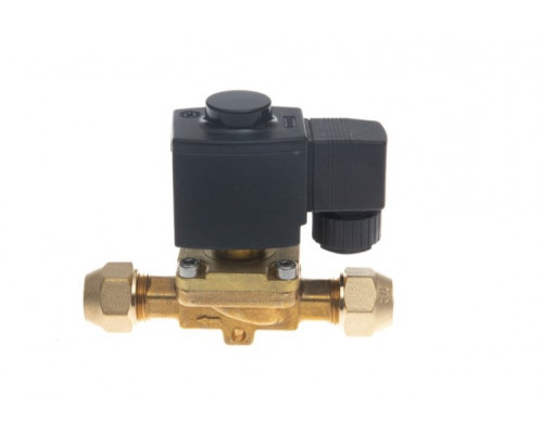 Ридан EVR 10 032L8095R — Клапан электромагнитный переменного тока НЗ, DN12, присоединительные патрубки 1/2", под отбортовку