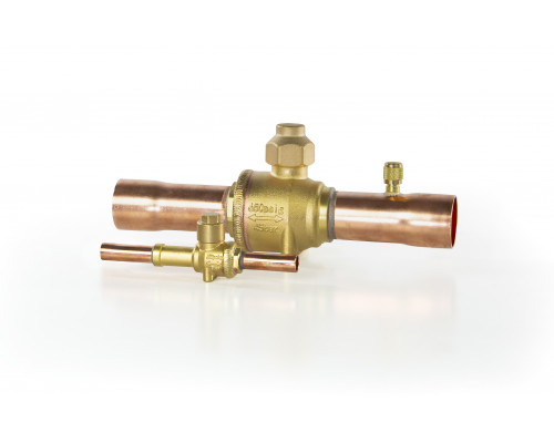 Ридан GBC 009L7980R — Запорный шаровой кран, DN80, присоединительные патрубки 3"1/8, под пайку ODF