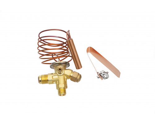 Ридан TE2 068Z3403R — Термостатический расширительный клапан, под отбортовку, присоединительные патрубки 1/2", температура кипения -40…+10 °C