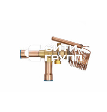 Ридан 069B4213R — Клапан терморегулирующий TE55-13.5, R407C, T кипения -40...10 ℃, угловой, присоединительные патрубки 1"1/8