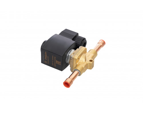 Ридан EVR 6 032L1295R — Клапан электромагнитный переменного тока НО, DN6, присоединительные патрубки 10 мм, под пайку ODF