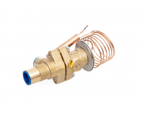 Ридан 069B4208R — Клапан терморегулирующий TE12-8, R407C, T кипения -40...10 ℃, угловой, присоединительные патрубки 7/8"