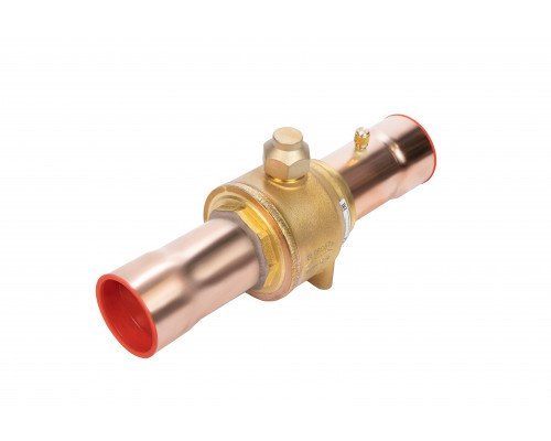 Ридан GBC 009L7960R — Запорный шаровой кран, DN65, присоединительные патрубки 2"5/8 с портом, под пайку ODF