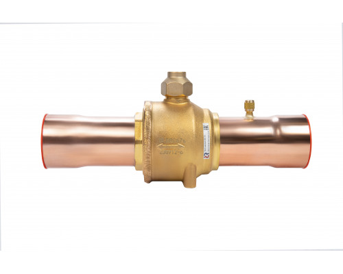 Ридан GBC 009L7960R — Запорный шаровой кран, DN65, присоединительные патрубки 2"5/8 с портом, под пайку ODF