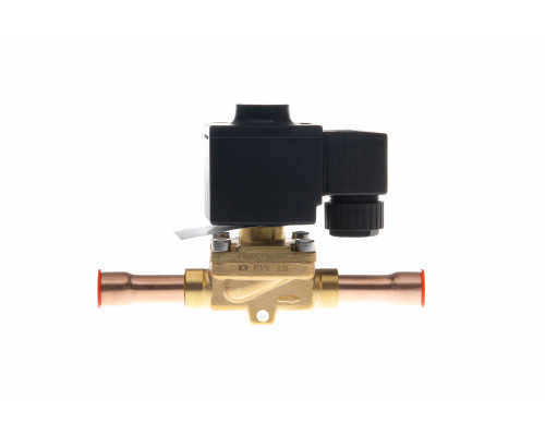 Ридан EVR 10 032L1217R — Клапан электромагнитный переменного тока НЗ, DN12, присоединительные патрубки 1/2", под пайку ODF