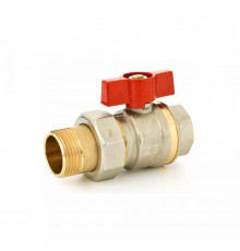 Danfoss BVR-F Шаровой латунный кран НР-ВР полнопроходной со сгоном 1/2