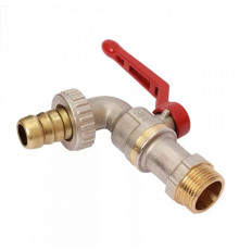 Ridan BVR-CR Кран шаровый DN20 со штуцером под шланг 065B8201R