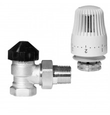 Комплект терморегулятора TR-N/TR 84 ДУ 20 | Ridan 013G2175R Угловой