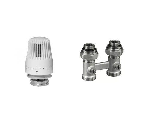 Комплект терморегулятора LV-KB/TR 84 ДУ 15 | Danfoss 013G7222R Прямой