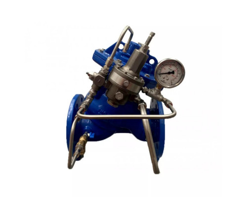 Регулятор давления Ridan C301-R в сборе DN100 PN16 настр. диапазон 0,5...8 бар