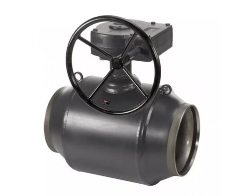 Кран шаровой Danfoss JIP Premium WW Ду150 Ру25 WG приварной, с редуктором, стандартный проход