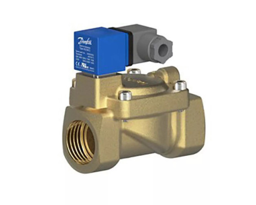 Клапан электромагнитный нормально закрытый Danfoss EV220W Ду22 1 В