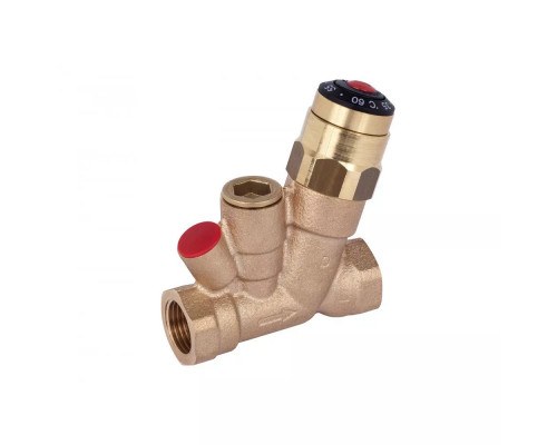 Клапан термостатический балансировочный ручной бронза AHT Ду 20 Ру10 ВР Kvs=1.8м3/ч
