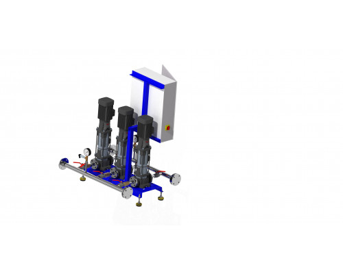 Насосная станция WaterJump-3CW-50-100-F-RMV 15-2F