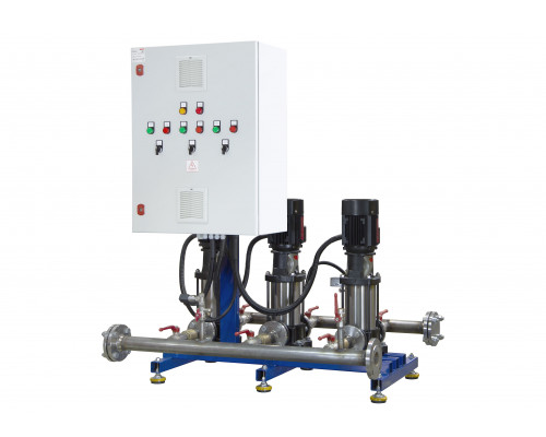 Насосная станция WaterJump-3CW-50-100-F-RMV 15-2F